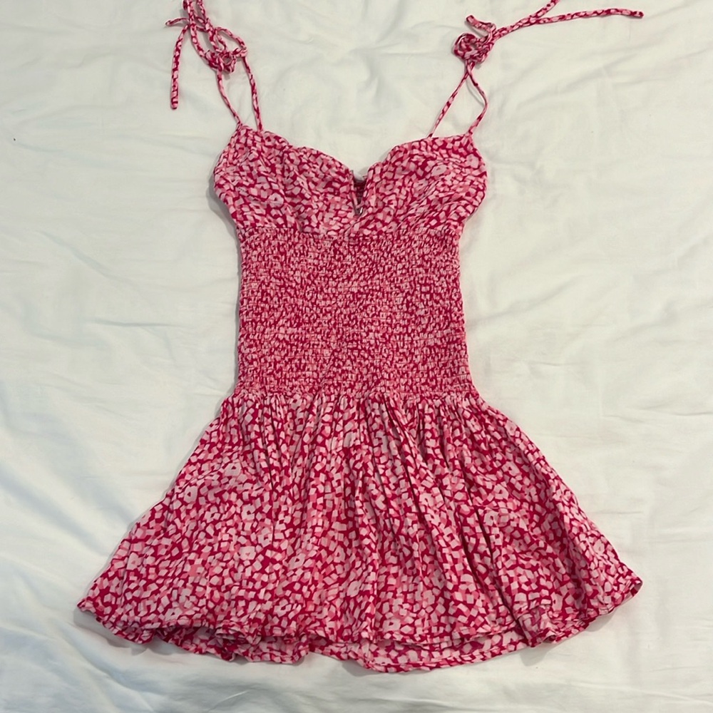 Isabelle’s Cabinet pink mini dress